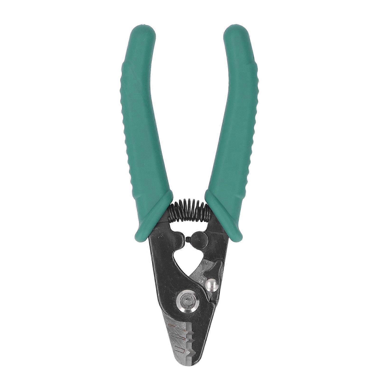 Wire Stripper Precise Stripping Comfortable Grip 3 Port Fiber Optic Stripping Pliers
