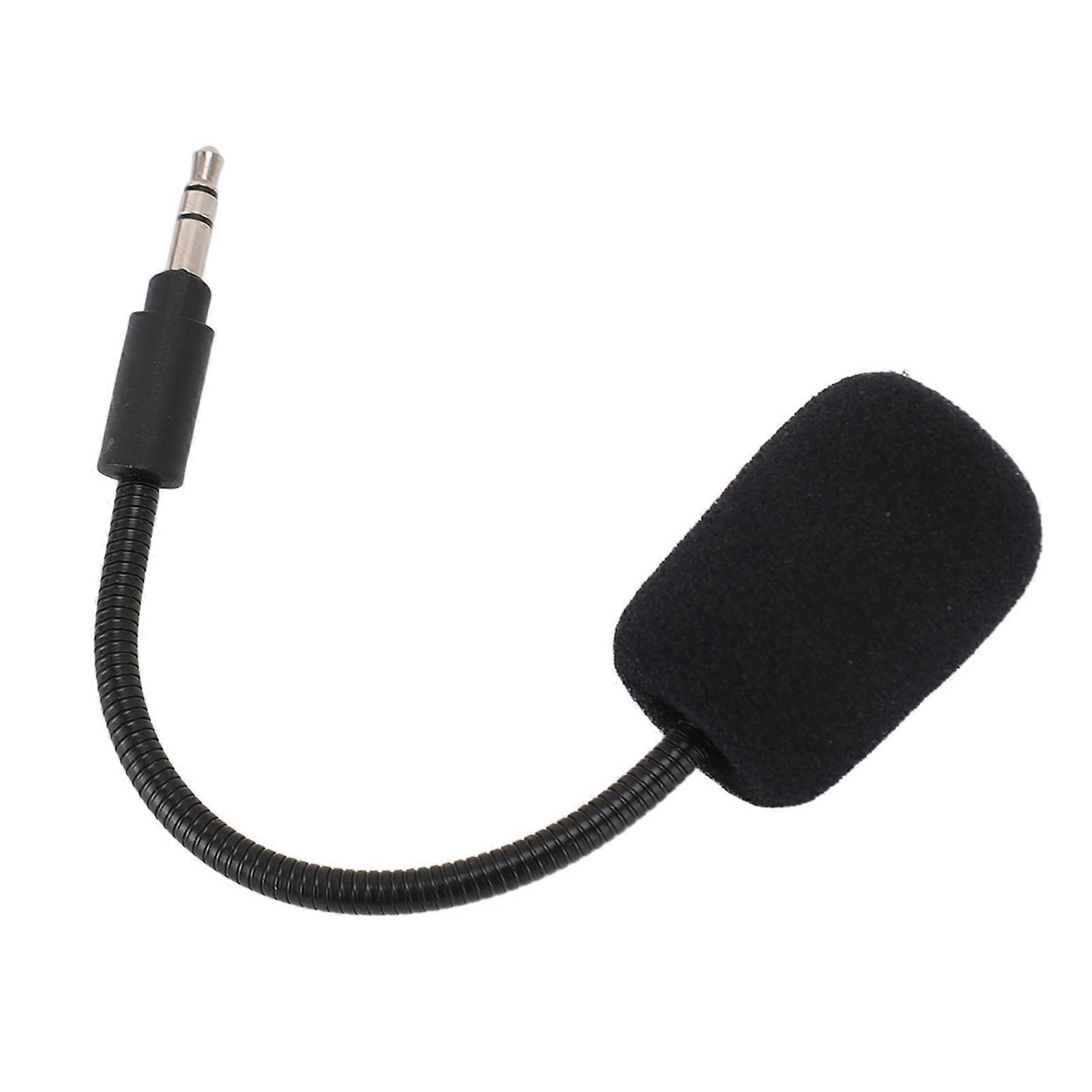 Detachable Microphone Replacement Game Mic 3.5mm Plug Microphone for Logitech G233 G433 GRPO Gaming Headset