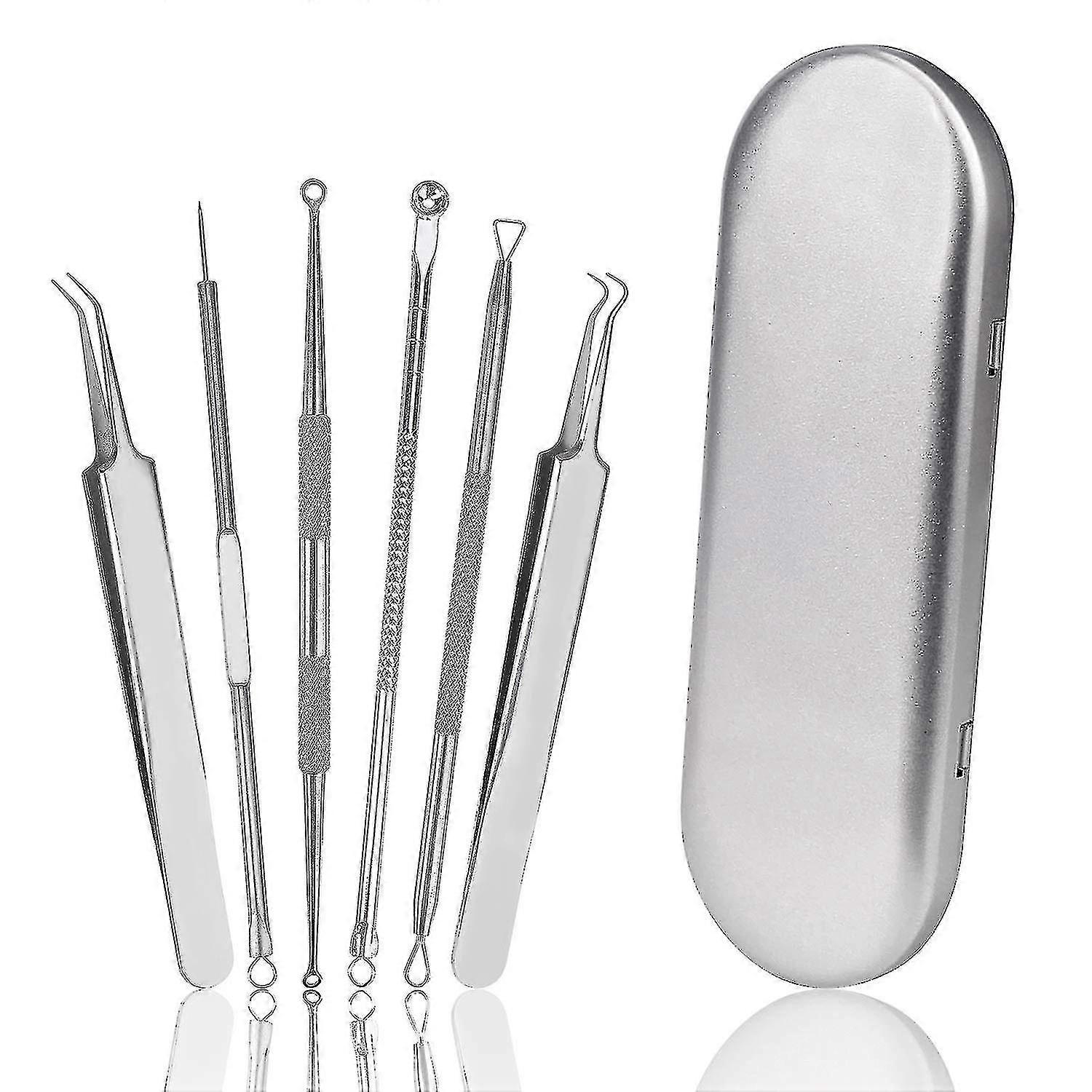 Blackhead Remover Comedone Squeezer Set Blackhead Acne Blackhead Remover Pimple Skin Blemish Extract