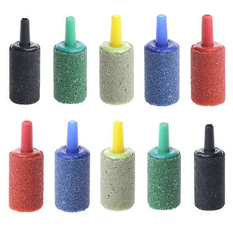 10pcs Air Stone Bubble Diffuser Reusable Fish Tank Pump Accessories Aerator