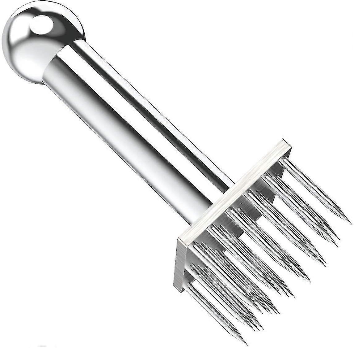 Professional meat tenderizer with stainless steel needle blade