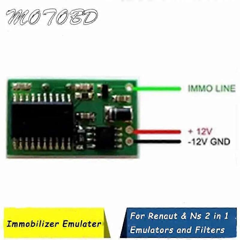 For 2 In 1 Immo Emulator for Renault & for Nissan Car ECU Chip Tuning Diagnostic Tool Emulators and Filters ST1M743