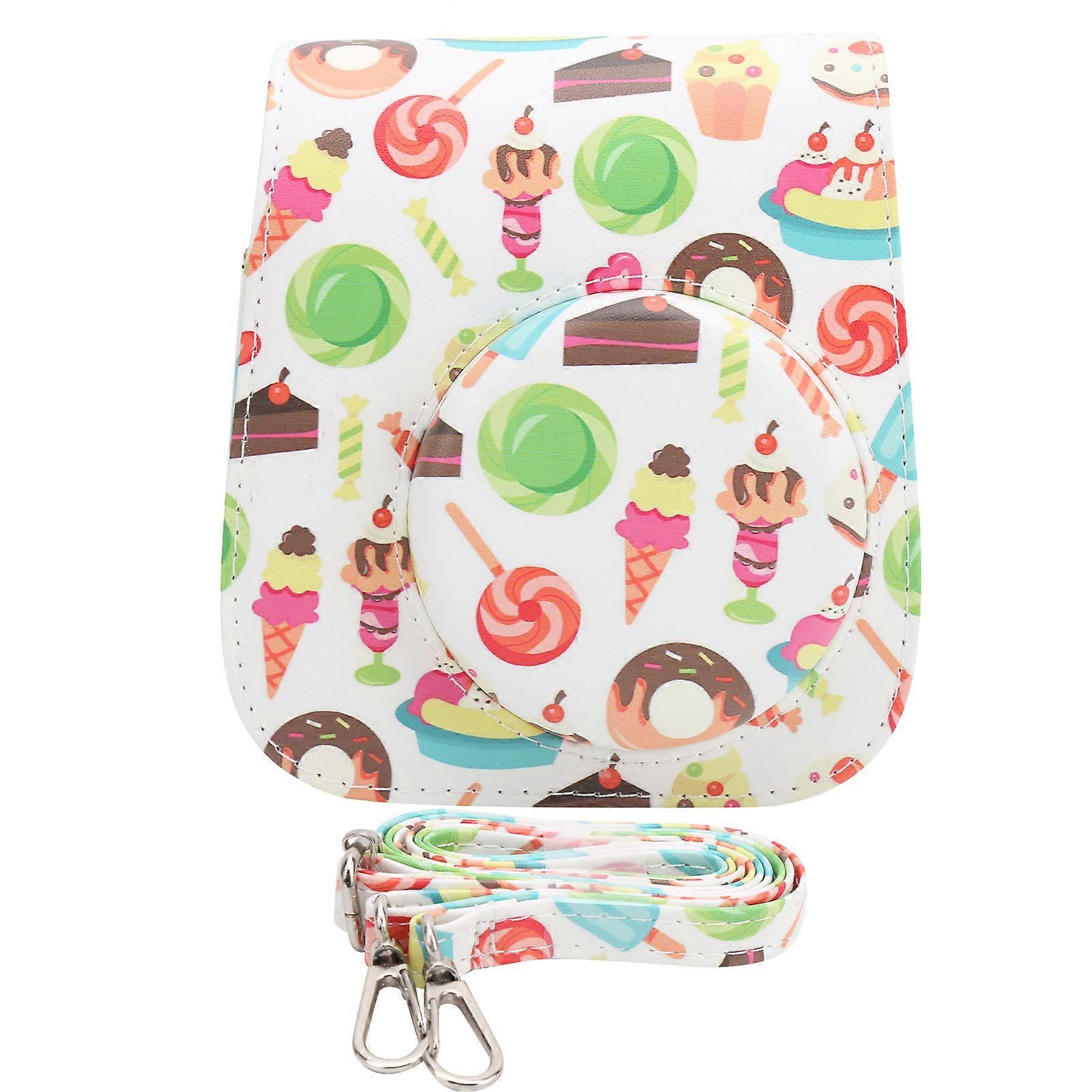 Camera Protective Case Bag Fit For Fujifilm Mini 11/9 Camera With Detachable Adjustable Strap