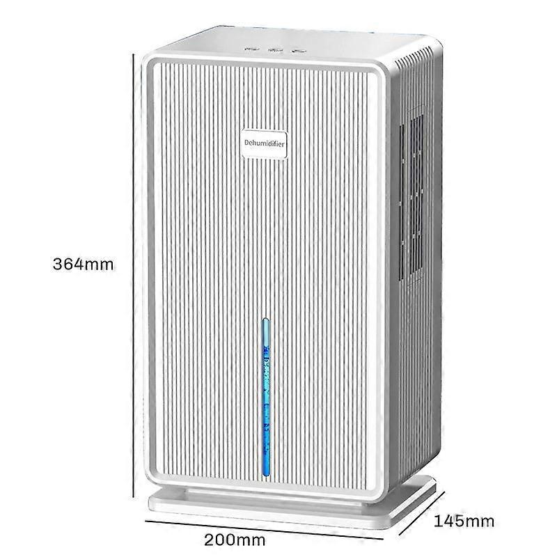 Compressor Home Dehumidifier - For Bathroom, Basement & Indoor Use. Moisture Absorber With Eu/us Plug.