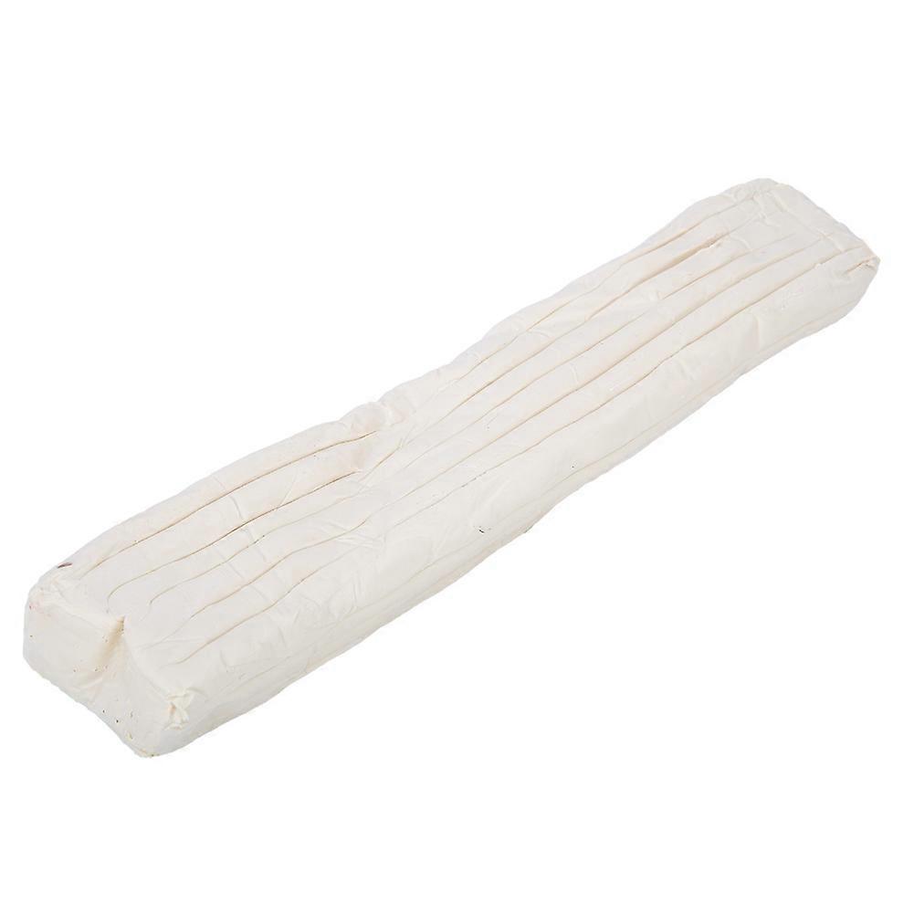 Soft Ceramics Polymer Clay DIY Craft Modeling Colorful Clay Sculpture Block (Rice White)