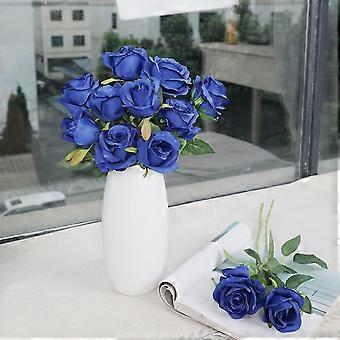 Teste Di Fiori Decorative 50 Pz Fiori Artificiali Margherita Teste Di Fiori Finti Seta Per Bouquet Da Sposa DIY Matrimoni Decorazioni Di Festa Casa Centrotavola Decorazione Casa Fai Da Te