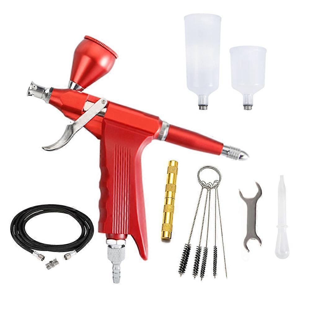 RIBO Dual Action Airbrush Gun Easy Clean 20 40CC 0.3MM Trigger Simple Spary Pen