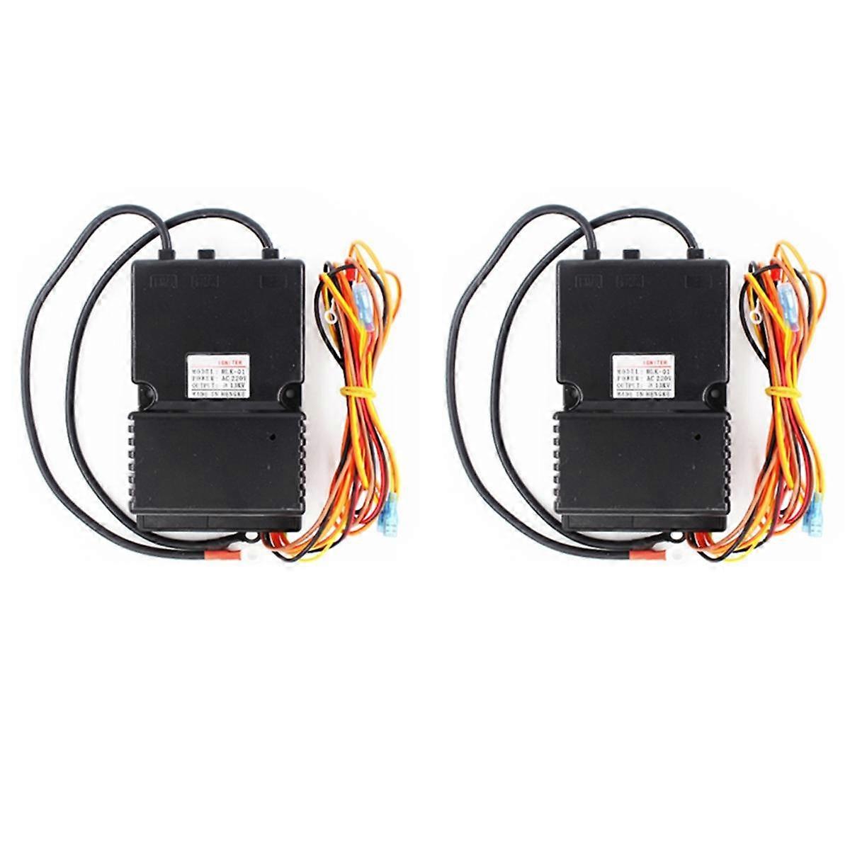 HLK-01 AC220 فرن غاز عالمي ، إشعال خاص لفرن الغاز ، أخف فرن الخبز خاص ، 2 قطعة