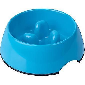 Anti-glutton bowl for hundekatt, sklisikker fôringsskål som fremmer langsommere mat crday gave