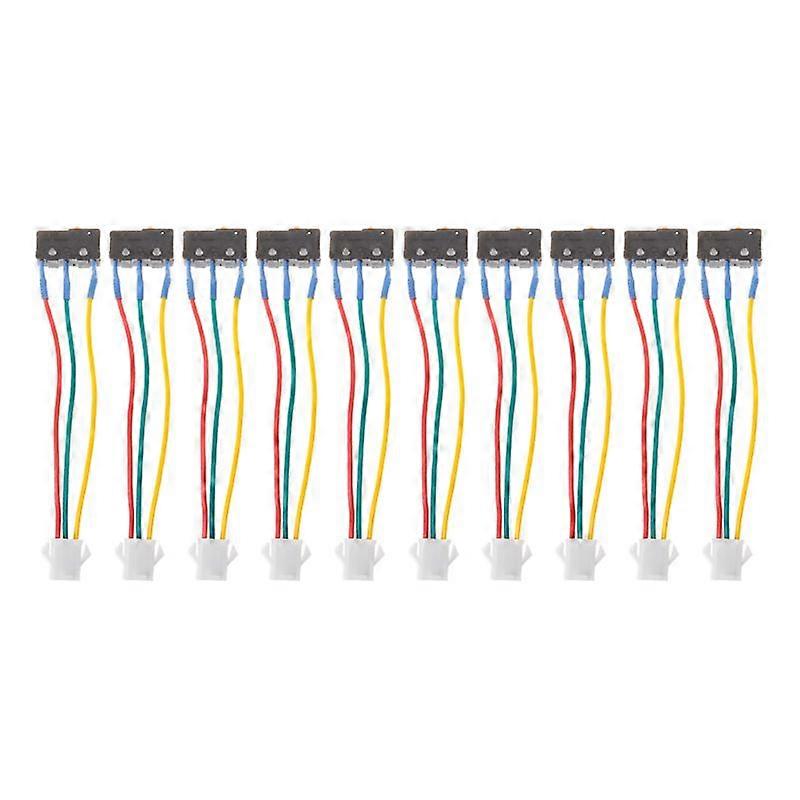 10pcs Gas Water Heater Micro Switch Three Wires Small On-off Control Without Splinter A6HB