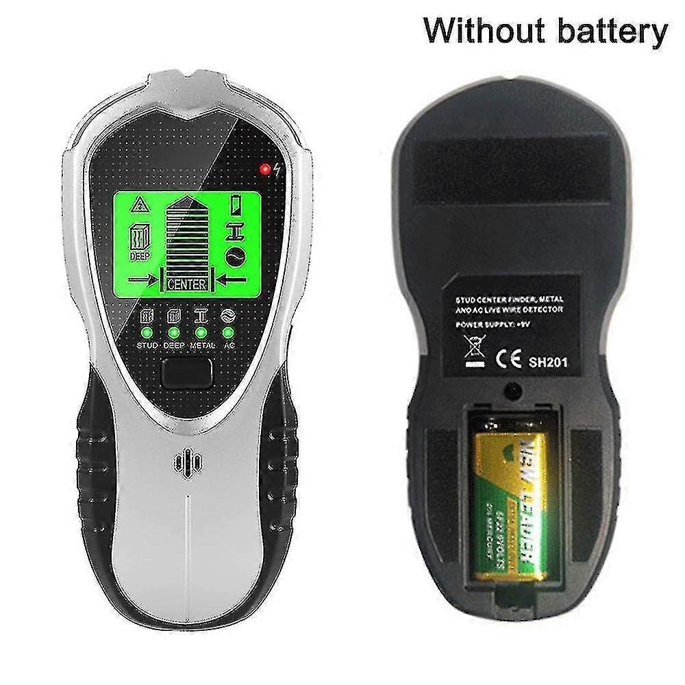 Cable Finder Wall Scanner Detector 4 In 1 Multifunctional With Lcd Display Audio Alarm, Metal Detector Cable Finder Cable Finder For Metal Wood Power