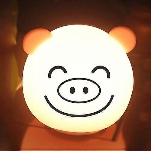 Home Silicone Cute Pet Night Light Eye Protection Pat Sensor Light