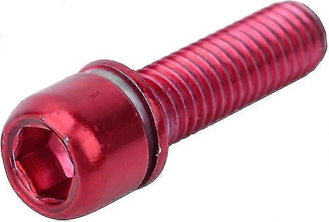 6pcs M5*18mm Bicycle Handlebar Stem Bolts With Washers