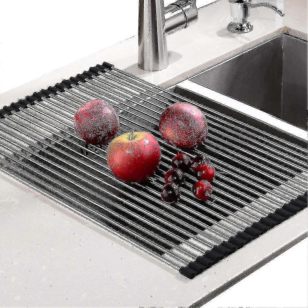 Roll-up Dishwasher, 100% Bpa Free, Foldable Sink Drainer