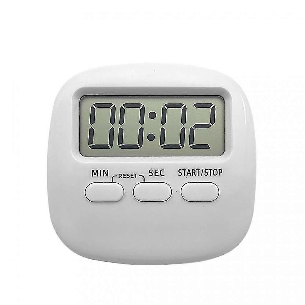 Kitchen Timer Count Up Down Cooking Reminder Plastic Digital Lcd