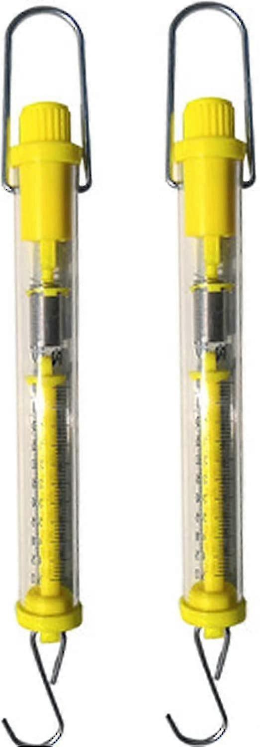 2pcs Spring Scale, Dynamometric Spring Scale, Newton Force Meter Scale Spring Scale, Plastic Spring Scale, Spring Scale 5n / 500g