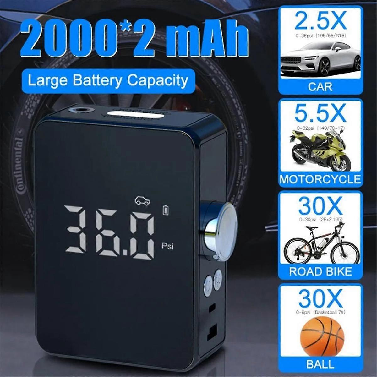 Inflatable Pump Portable Mini Handheld Wireless Charging Digital ...