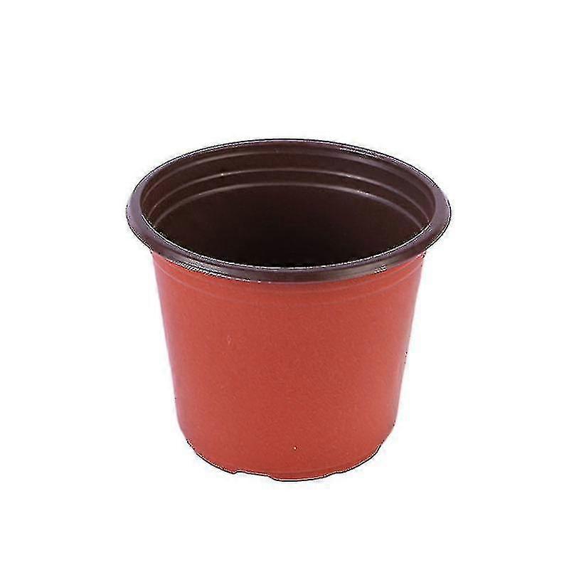 1 Pc Thickened Two- Flower Pot Pp Round Plant Pot
