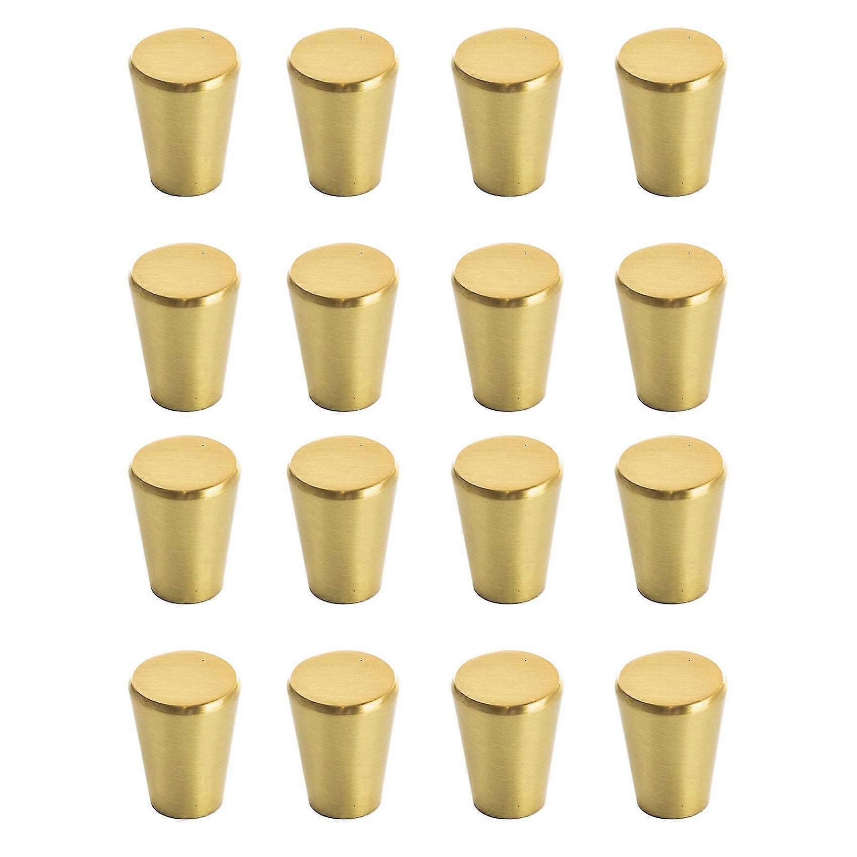 16-pack Cabinet Knobs Gold Dresser Knobs For Dresser Drawer Knobs And Pulls Knobs And Pulls Handles