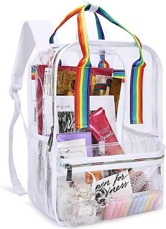 Clear Backpack Heavy Duty PVC