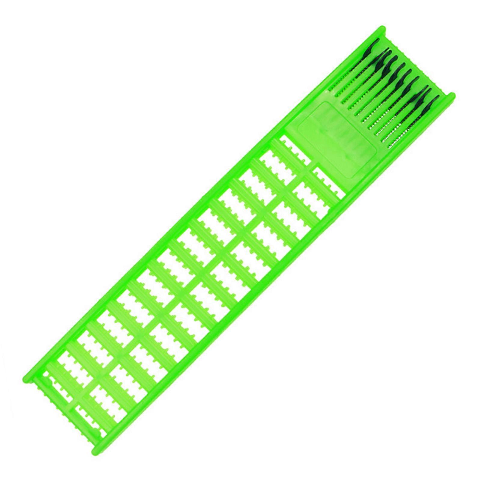 Kaesi Plastic Rig Winding Board Large Capacity Solid Anti-deformation Snelled Rig Holder Fishing Accessory