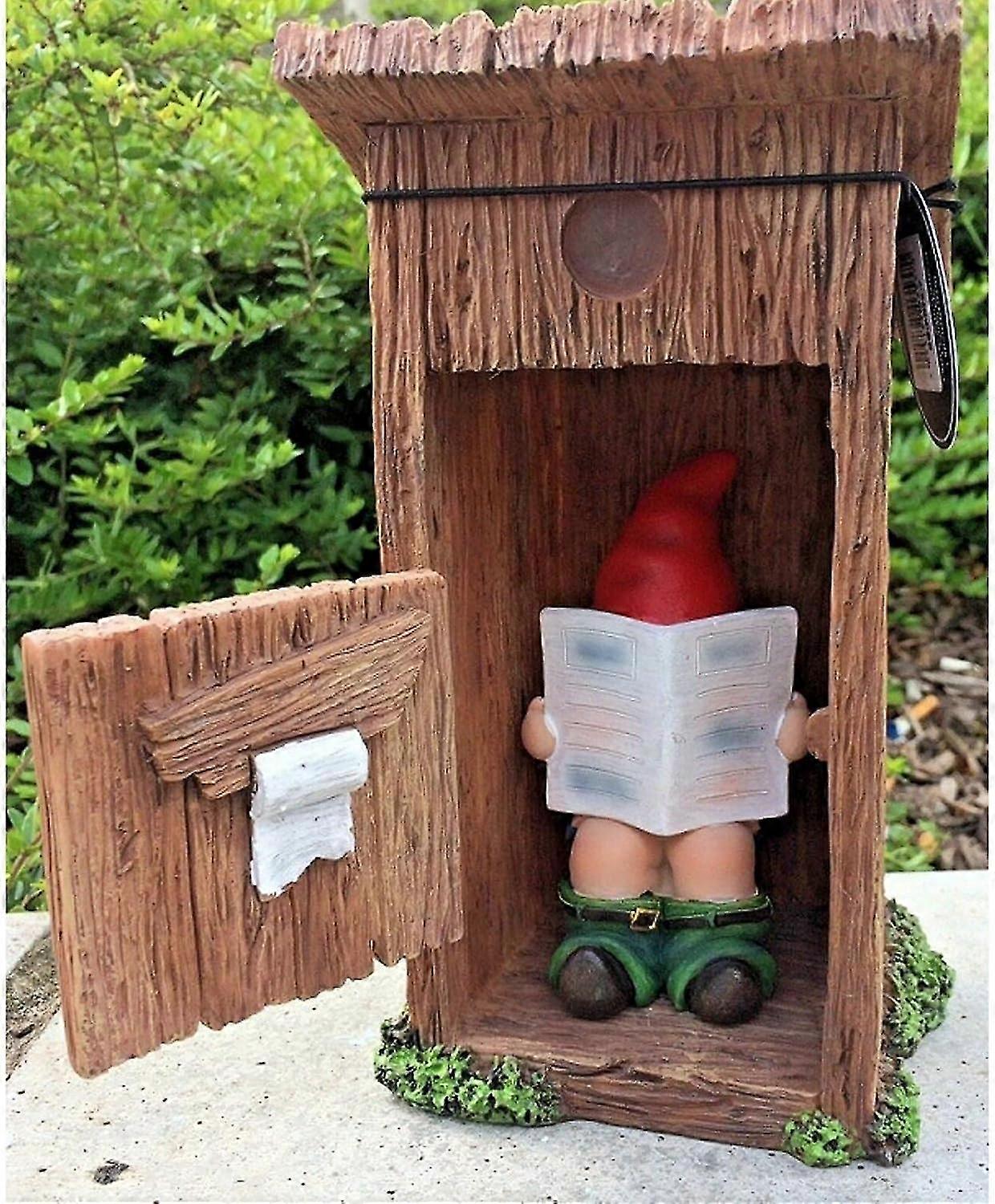 Funny Dwarf Garden Gnome Decor -aqwg