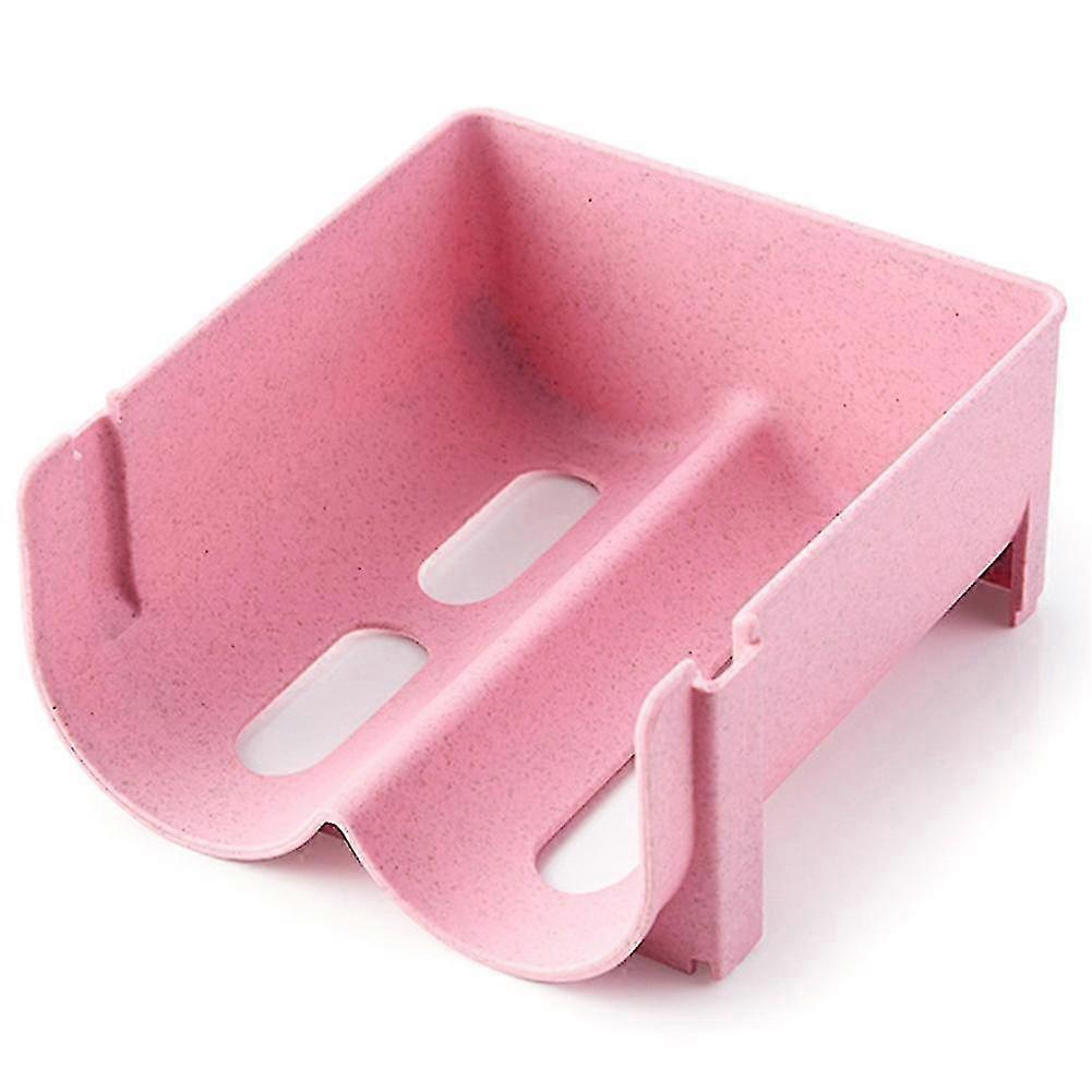 Refrigerator Storage Rack Compatible With Beer Rack Juice Rack Pink 2pcs