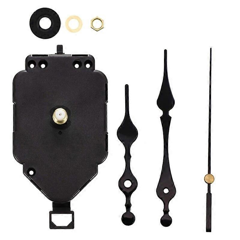 Create Style Queit Wall Clock with Pendulum Clockwork and Elegant Metal Pointers Clock Movement for Creating Wall Wholesale