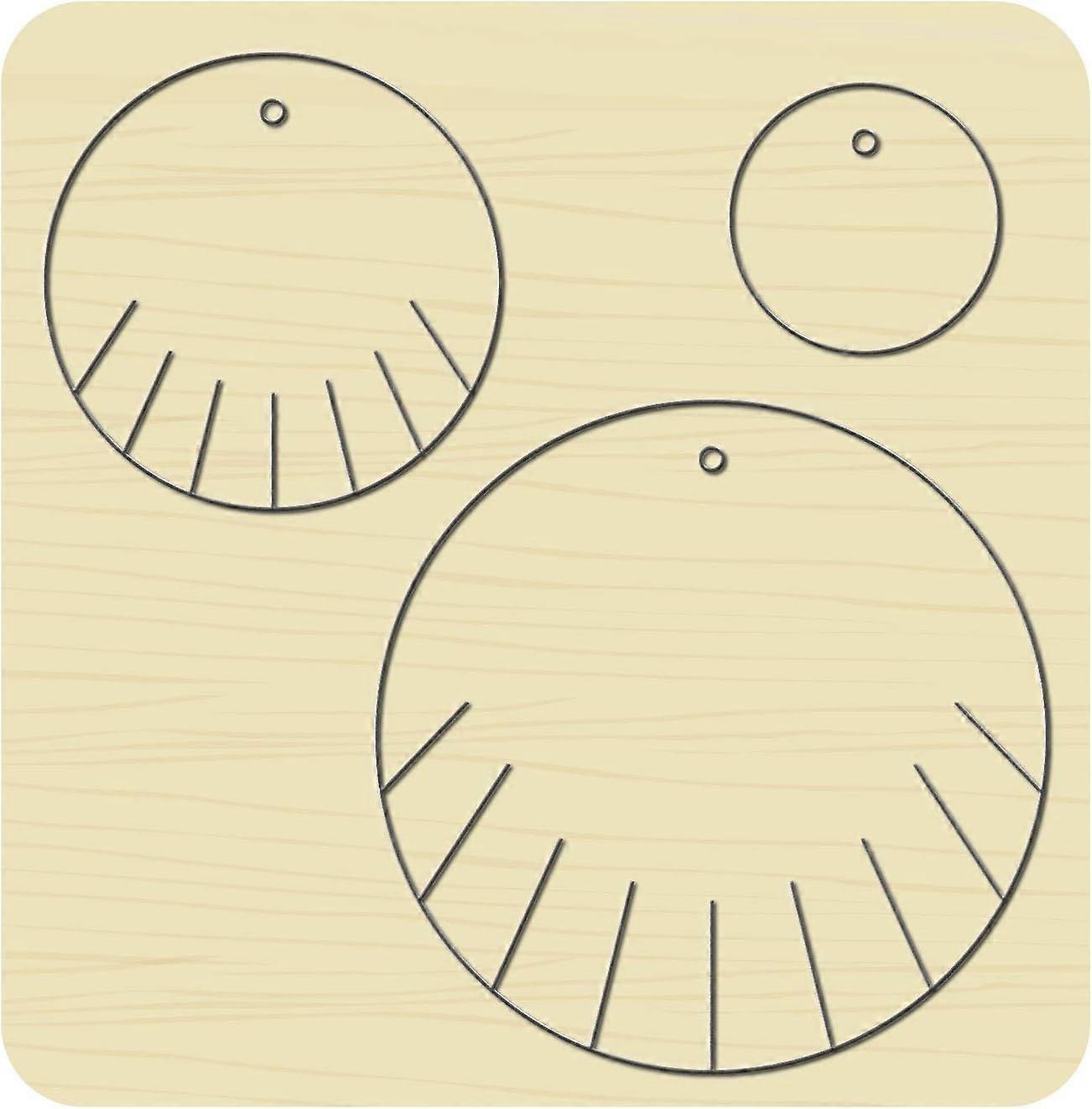 スクラップブックエンボス加工木製ダイカットレザーモールドイヤリングジュエリー用ラウンドカッティングモールドDIYレザークラフト作りSizzix用ではありません