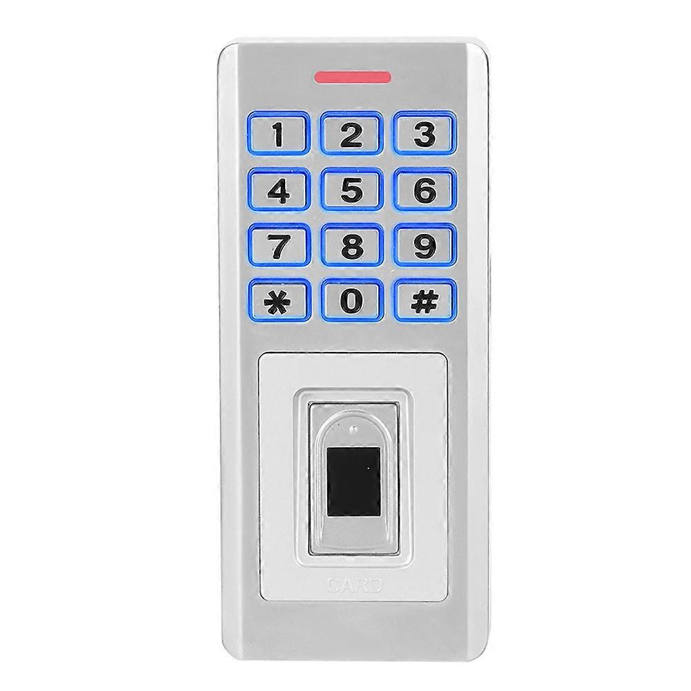 125KHZ RFID Access Control Fingerprint Reader Password ID Card Backlit Keypad Attendance Machine