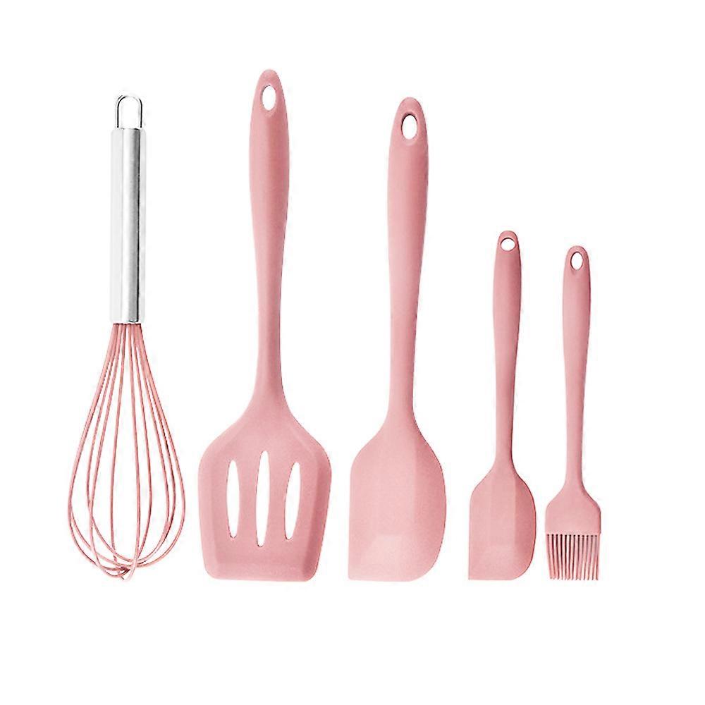 Silikonový olejový kartáč škrabka netěsnící lopata šlehač vajec pětidílná sada
