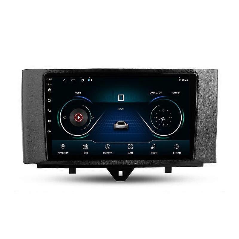 Car Radio Player For Benz Smart Fortwo 2 2010 - 2015 Multimedia WIFI Navigation GPS