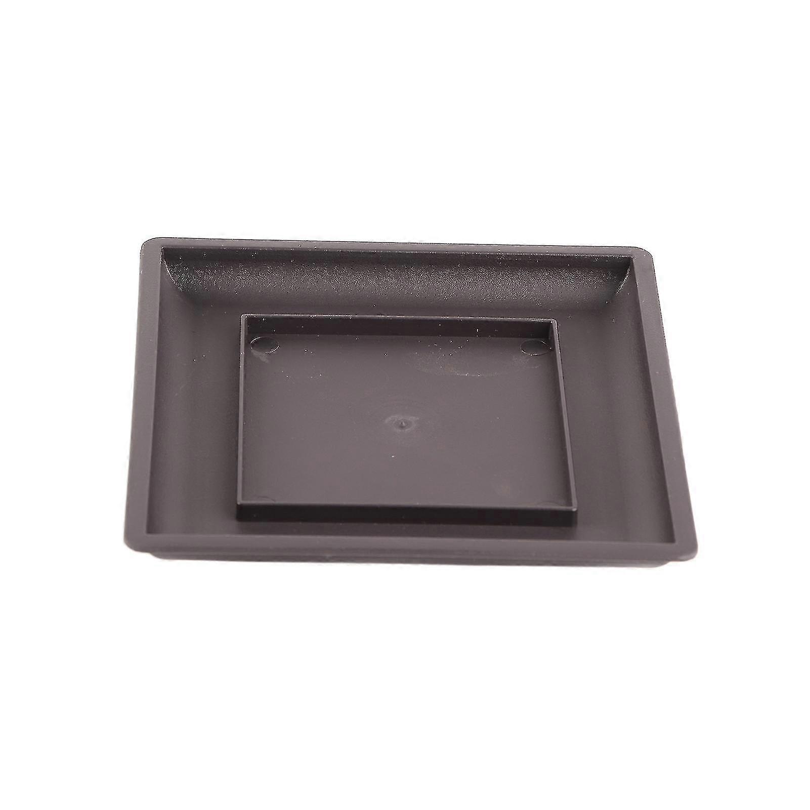 Miniature Plants Antique Rectangular Plastic Flower Pot with Rectangular Tray Plant Tray