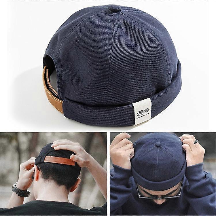 Einfarbige Matrosenmütze