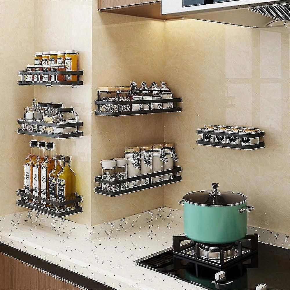 Shower Shelf Without Drilling 1 Level Black