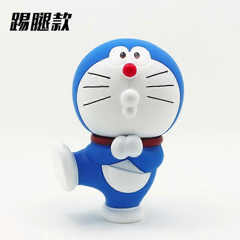 Car Parking Number Plate Anime Doraemon Nobita Nobi Action Figures Ornaments Auto Interior Dashboard Accessories for Vehicles