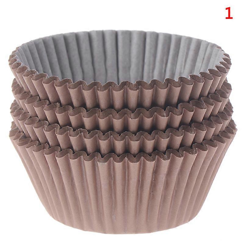 100PCS Home Tableware Disposable Cake Paper Cups Cute Party Supply Cupcake Wraps