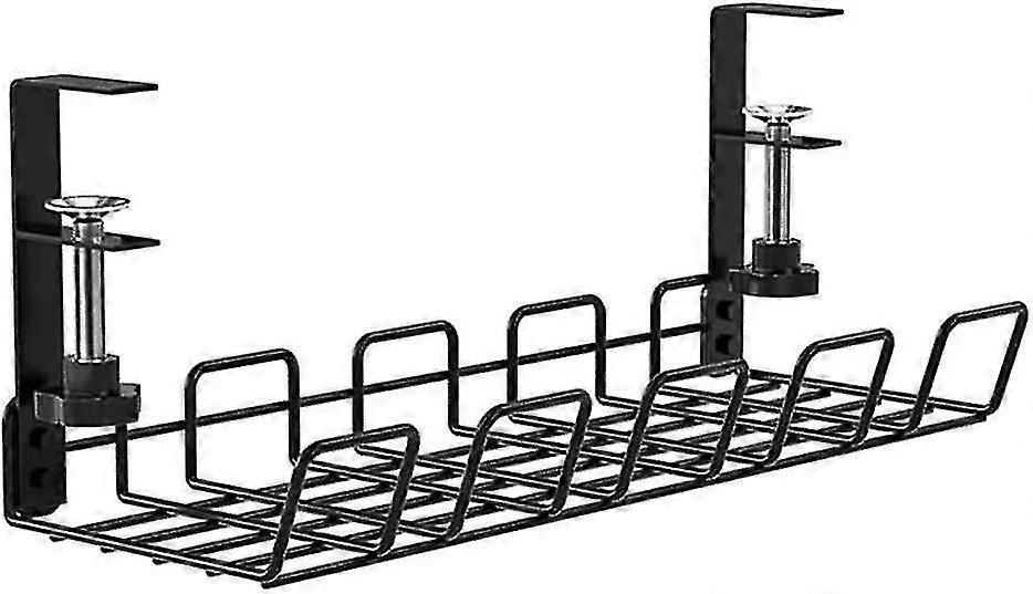 Cable Management Under Desk As Cord Basket Tray For Cable Organize Detachable No Drill Wire Management Rack As Computer Cable Management Under Desk St