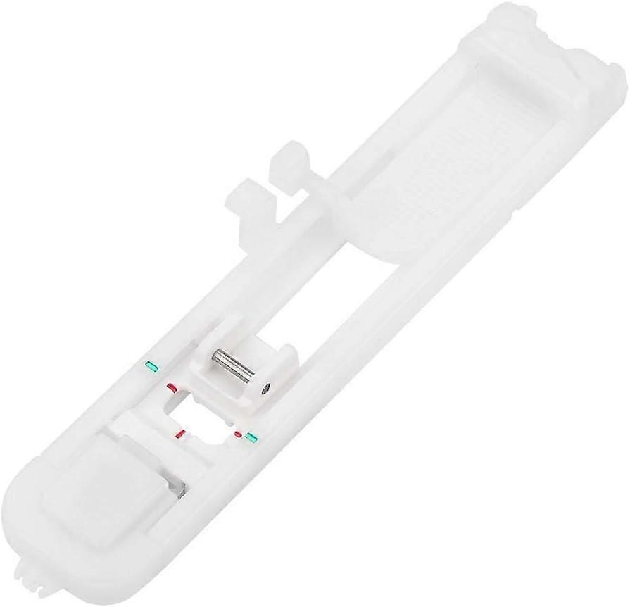 Buttonhole Plastic Eyelet Presser Foot, Button Hole Press Foot with 1 Step Keyhole Function Sewing Machine Accessories(white)