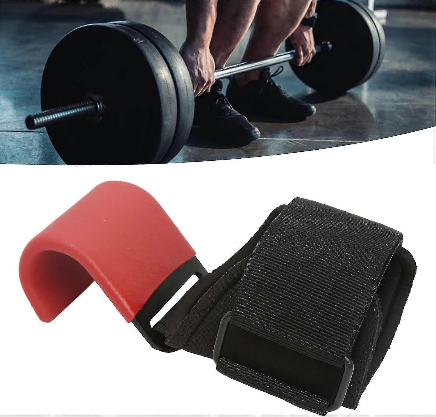Vektløftingskroker, kraftige håndleddsstropper, pull-ups, markløftstropper, kraftløftegrep P