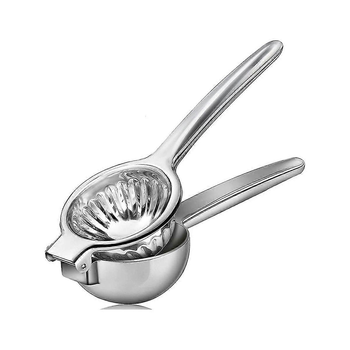Lemon Squeezer, - Stainless Steel Extra Manual Lemon Juicer Squeezer With Solid Metal