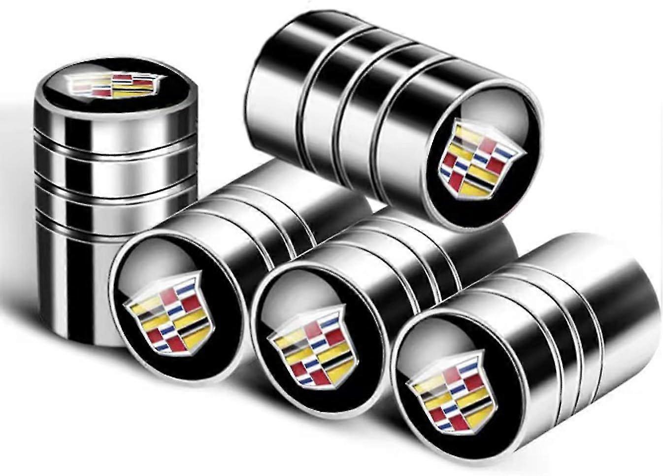 Valve Stem Caps, 5pcs Metal Auto Tire Valve Stem Compatible with A C E S GLK CLA GLA GLC GLE CLS SLK AMG, Leak-Proof Dust Caps (B)