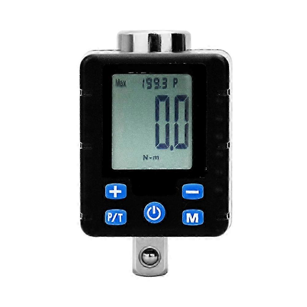 High Accuracy Large Screen Electronic Digital Display Torquemeter Adjustable Torque Meter Adapter Professional Universal Wrench