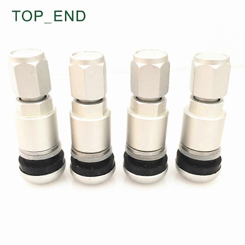 MS525AL-HEX,,Válvula de neumático de vástago de aluminio profesional,Válvula de neumático de tapa hexagonal de aluminio para automóviles de pasajeros,Se adapta a la mayoría de los automóviles