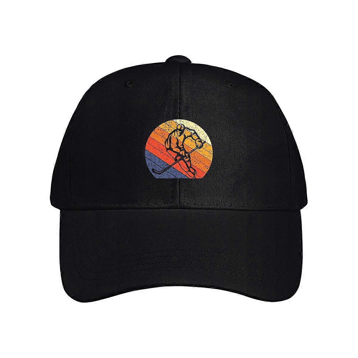 Retro Hockeyspelare Baseboll Keps