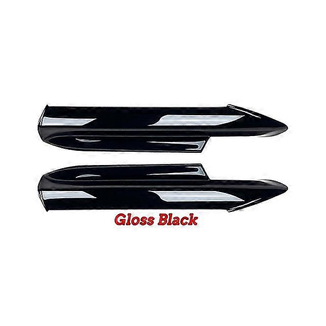 Front Bumper Lip Splitter Flap For BMW 3 Series E90 E91 M-Tech 320i 330i 2005-2008 Body Kit Corner Exterior Sport Accessories