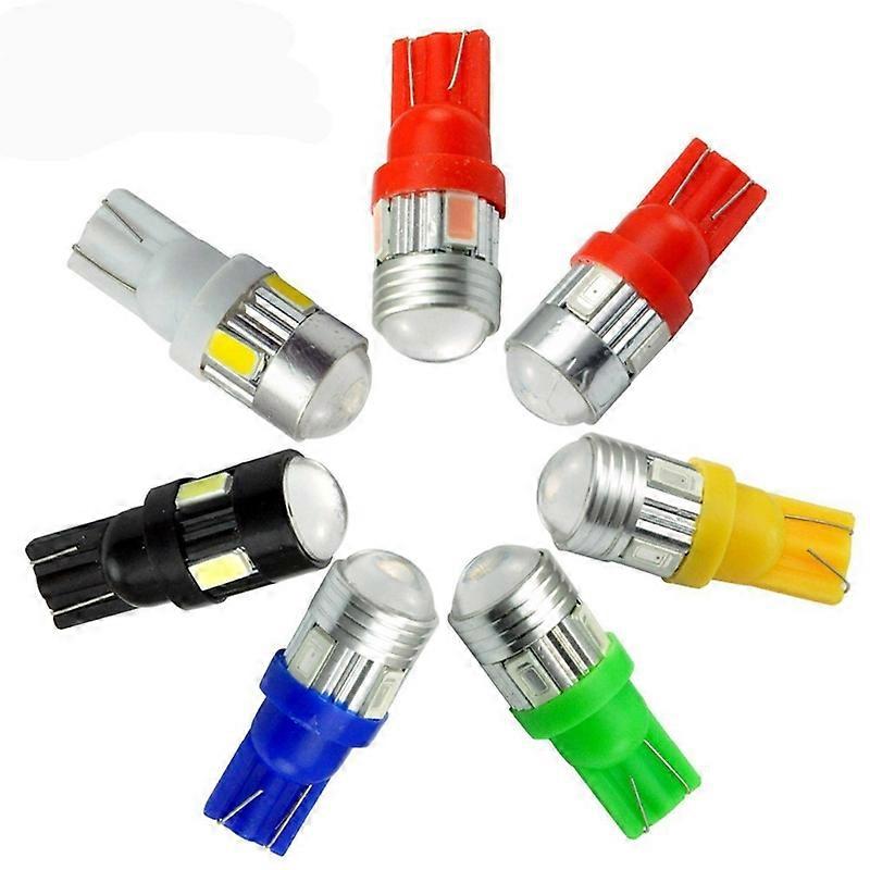 1 pieces T10 194 LED Bulb 12V 7000K White 5630 SMD Car W5W LED Signal Light Clearance Lights Wedge side Door Interior Dome Lamps