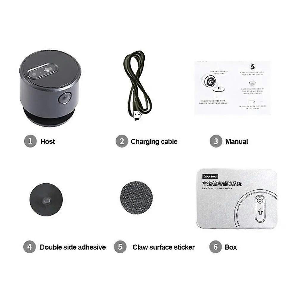 Car Lane Departure Warning Assist System LED Projection Light Anti-collision Car Safety Driving Universal for Cars SUV Truck