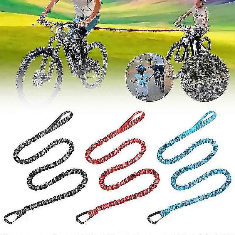 Kids Bicycle Tow Rope Elastic Bicycle Tow Strap Bike Towing Rope