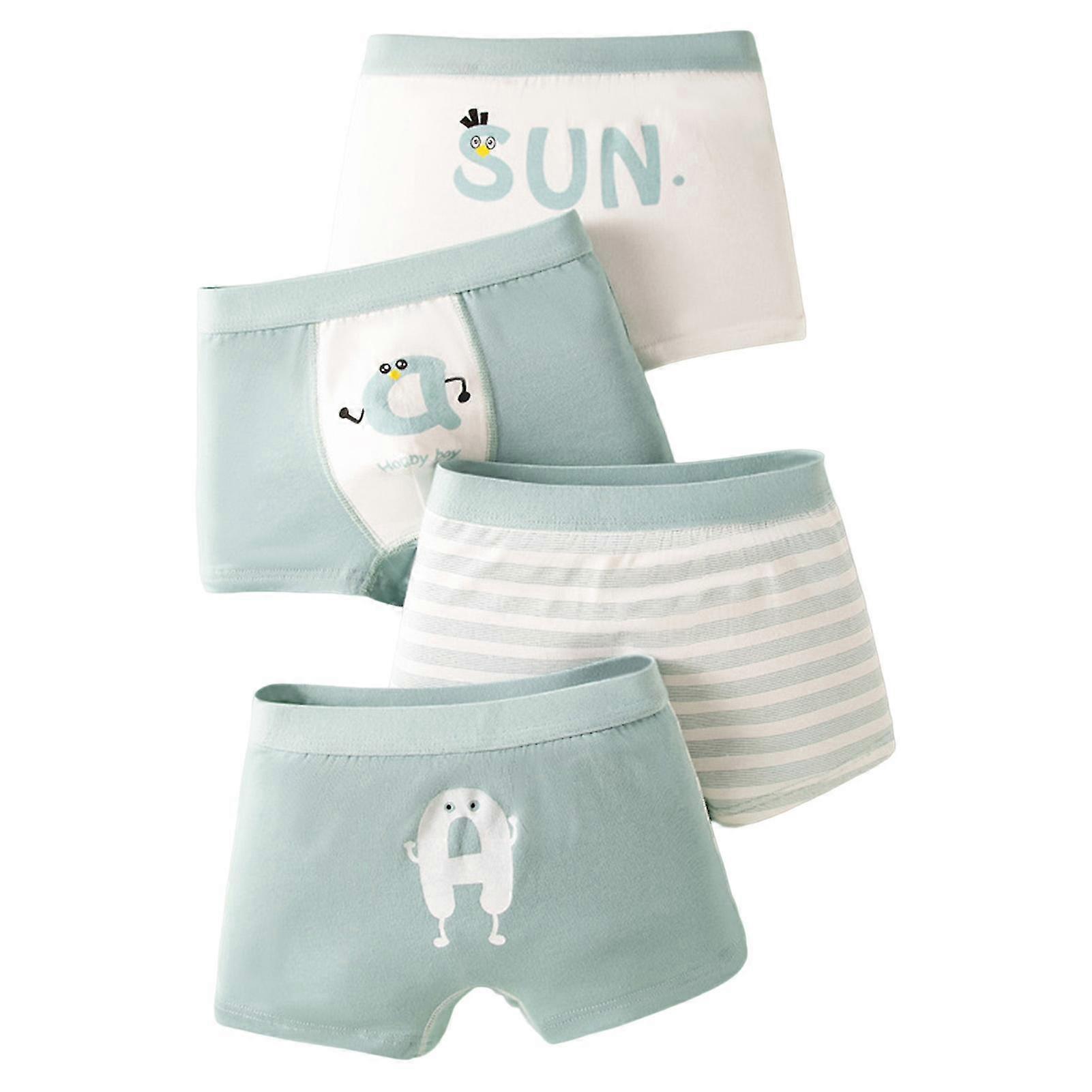 Pojke \ 's Bomull Boxer Trosor Dinosaurie Cartoon Pojkar Underkläder Barn Underbyxor Lämplig För 3-8 År Gammal